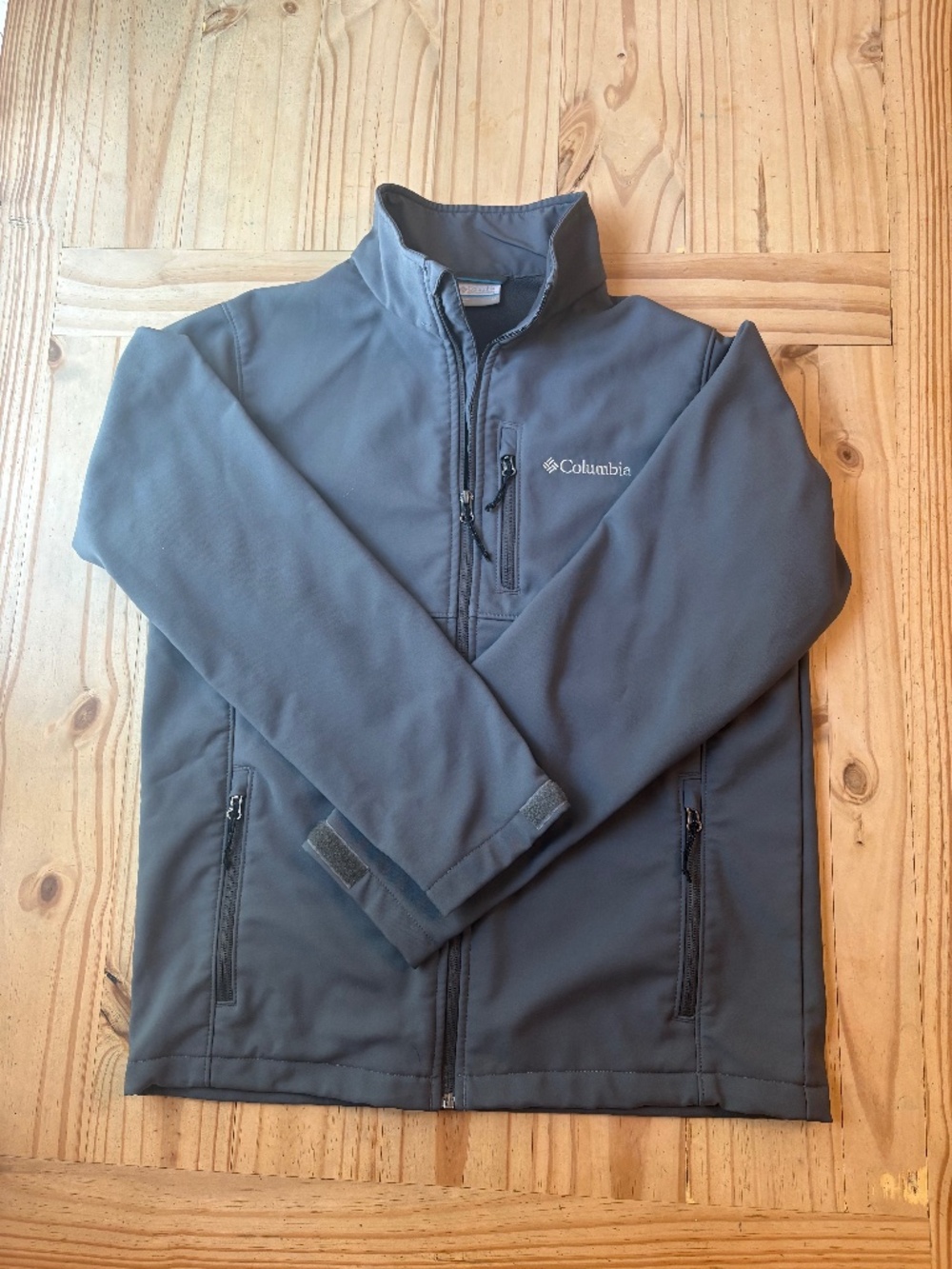 Columbia Men's Ascender Softshell Jacket Charcoal Gray Size: M